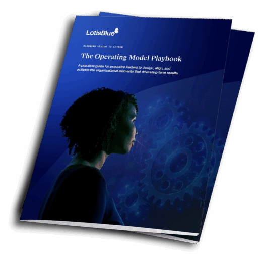a playbook with a woman's profile